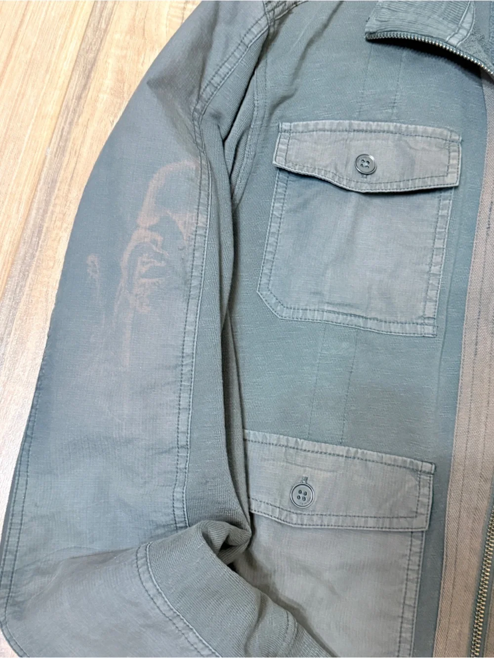 Calvin Klein New York City Military Style Jacket sz L